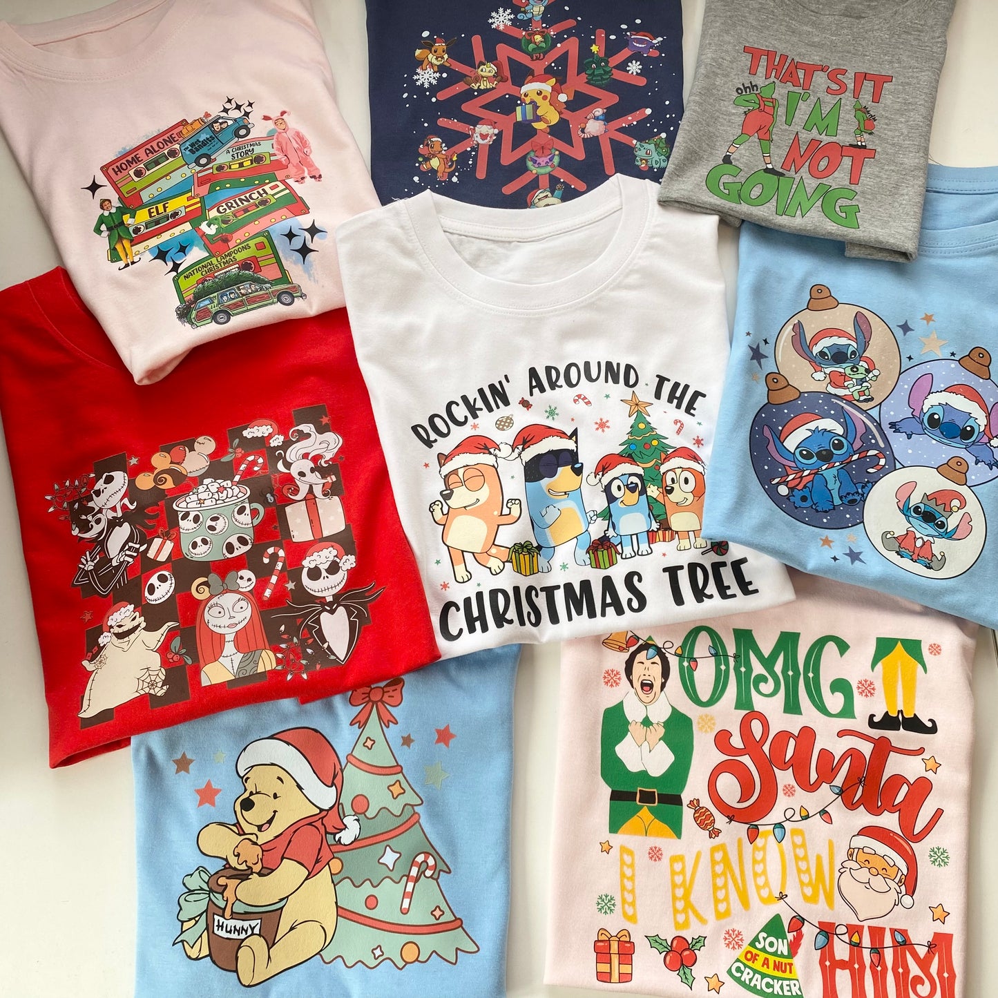 Character Christmas T Shirts