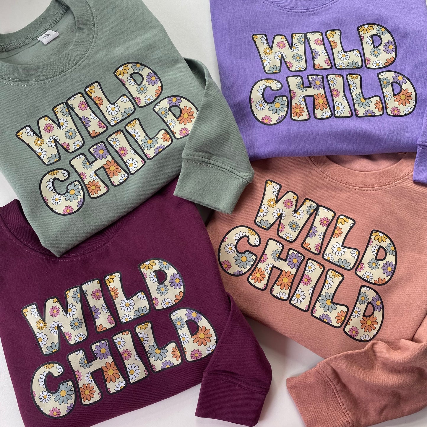 Wild Child Floral Sweatshirt