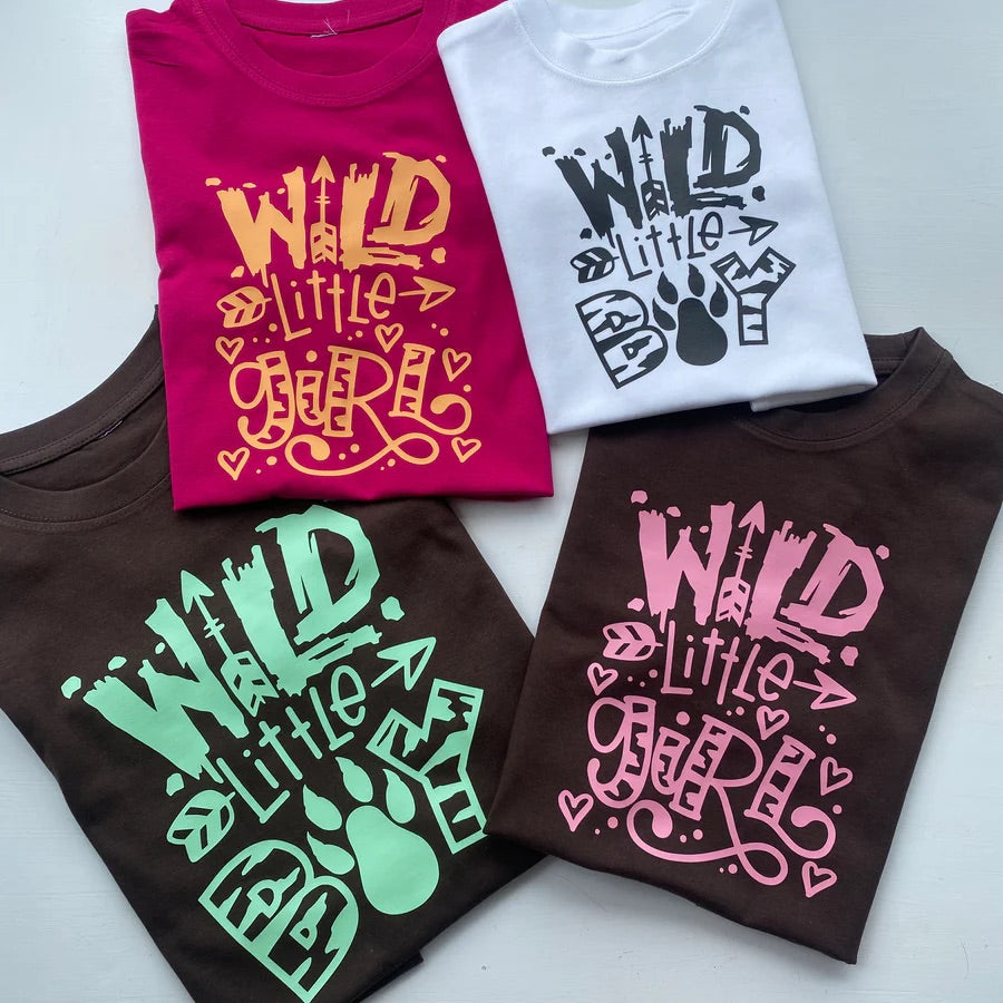 Wild Little Boy/Girl T Shirt