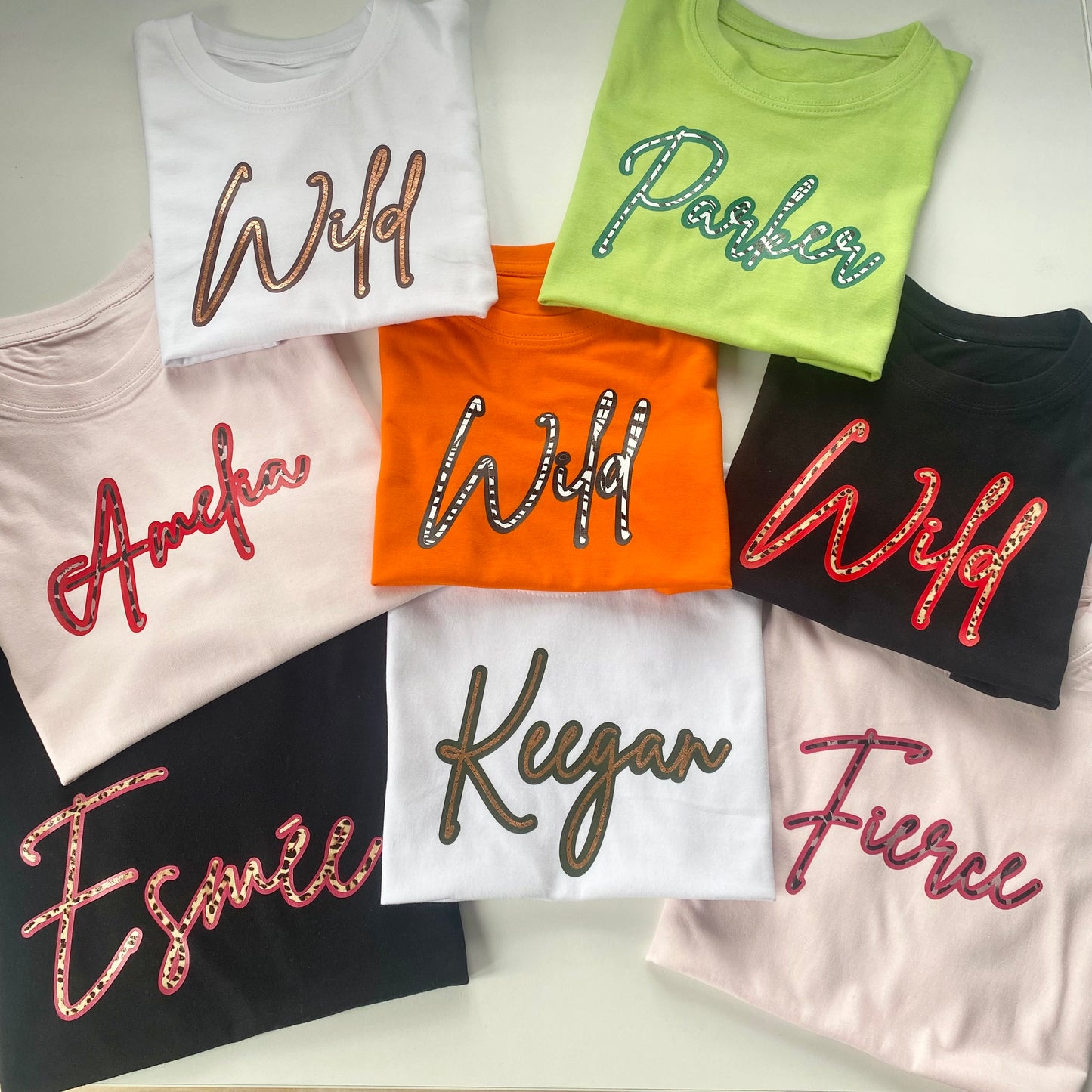 Shadow Animal Print T Shirt