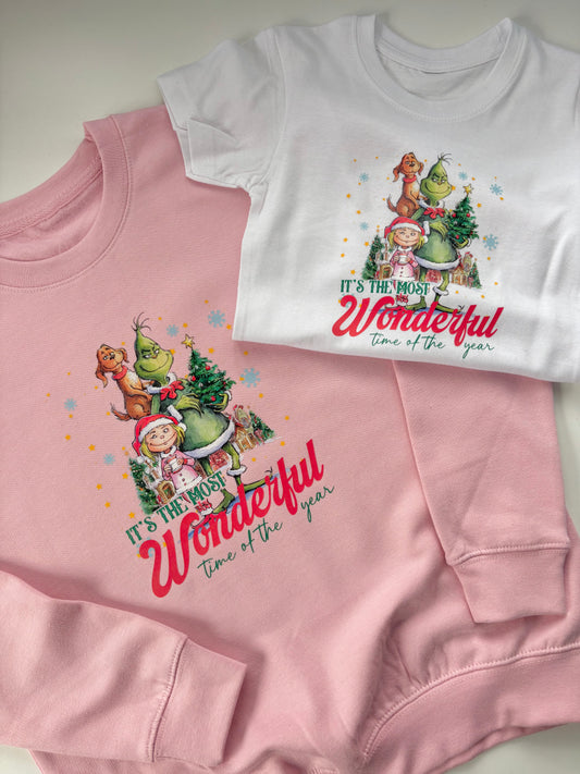 Wonderful Time Christmas T Shirts