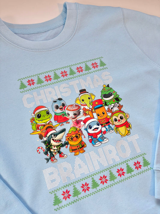 Christmas Brainrot T Shirt