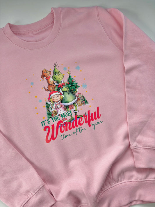 Wonderful Time Christmas Sweatshirt