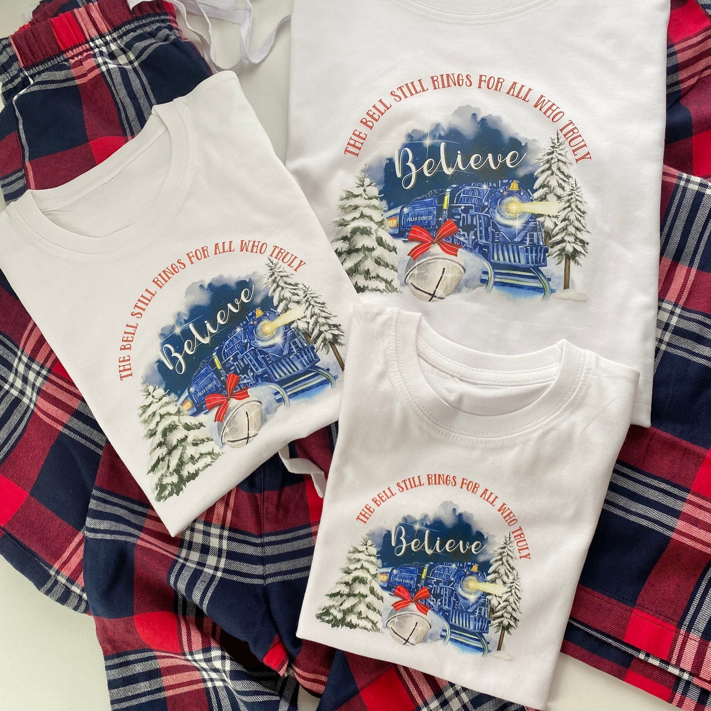 Polar Express Family Tartan Pyjamas