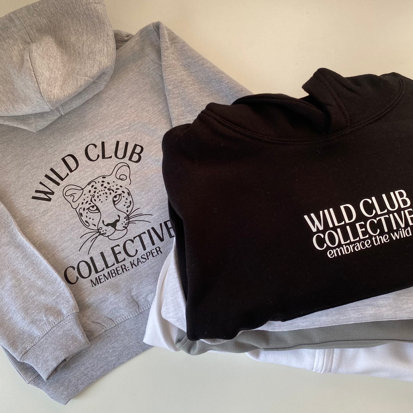 Wild Club Member Zip Hoodie