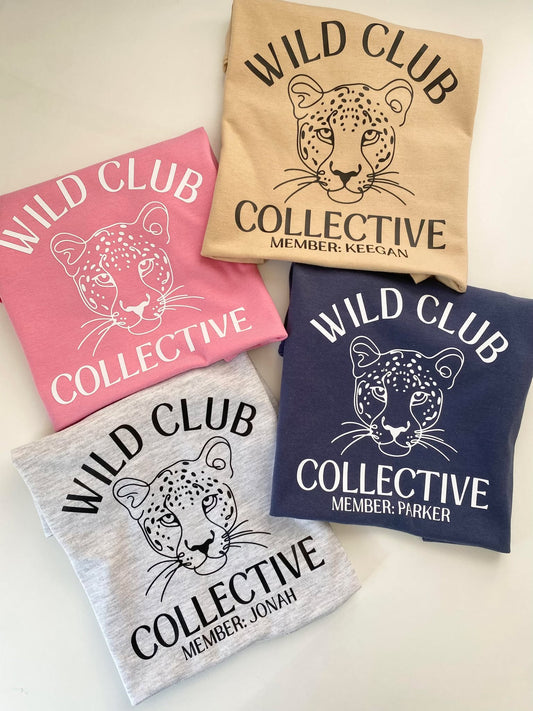 Wild Club Member T Shirt