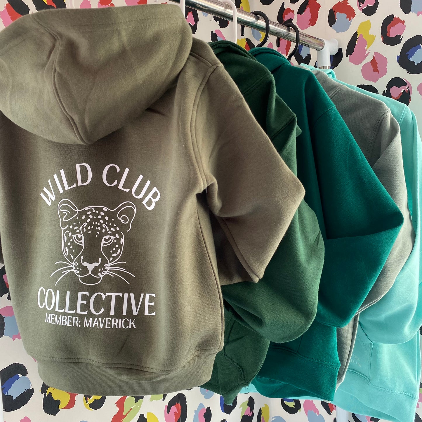 Wild Club Member Zip Hoodie