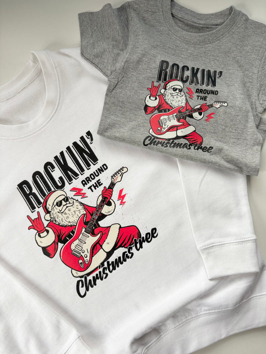 Rocking Tree Christmas T Shirts