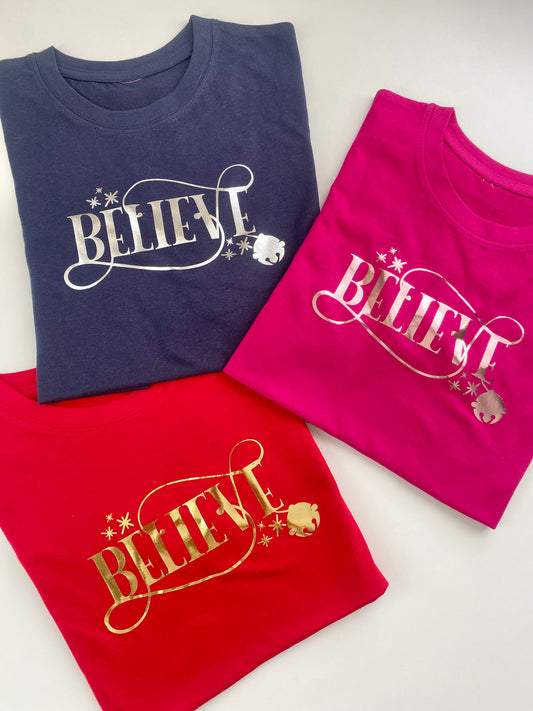 Believe Christmas T Shirts