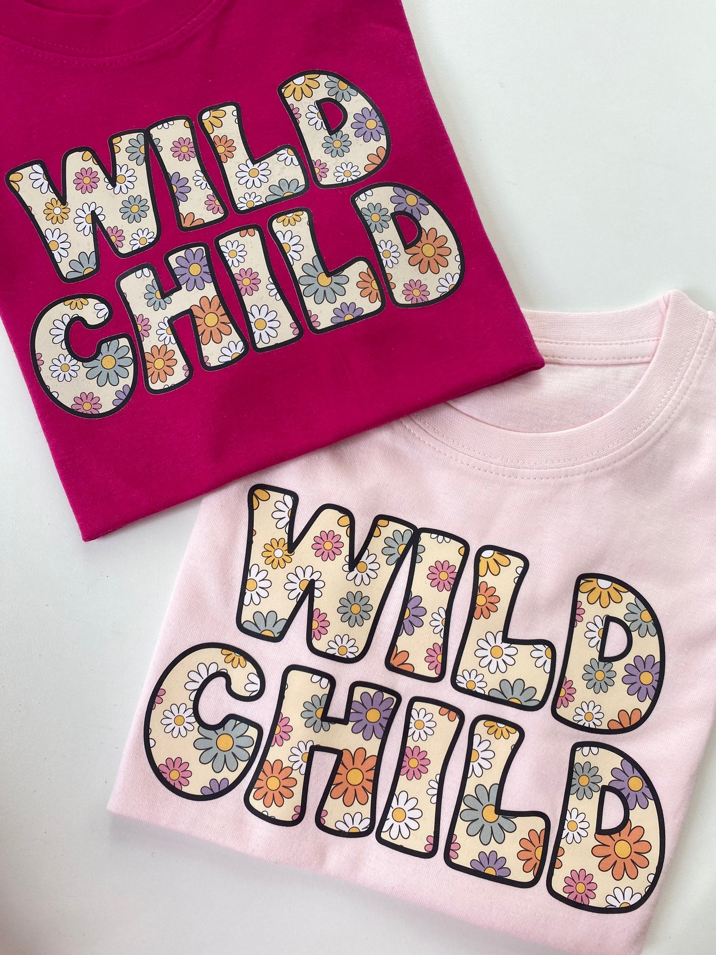 Wild Child Floral T Shirt