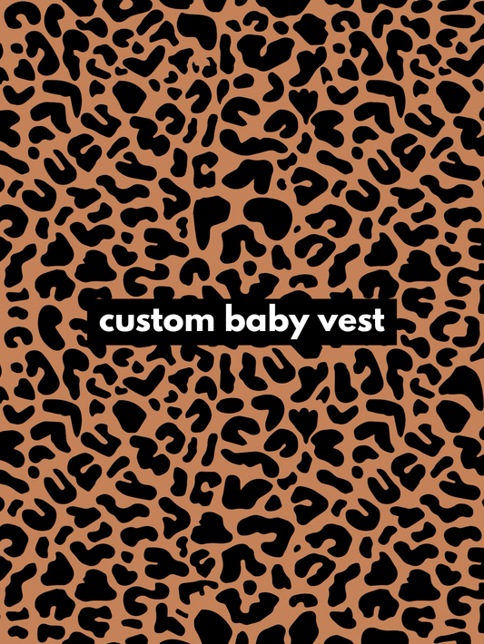 Custom Baby Vest
