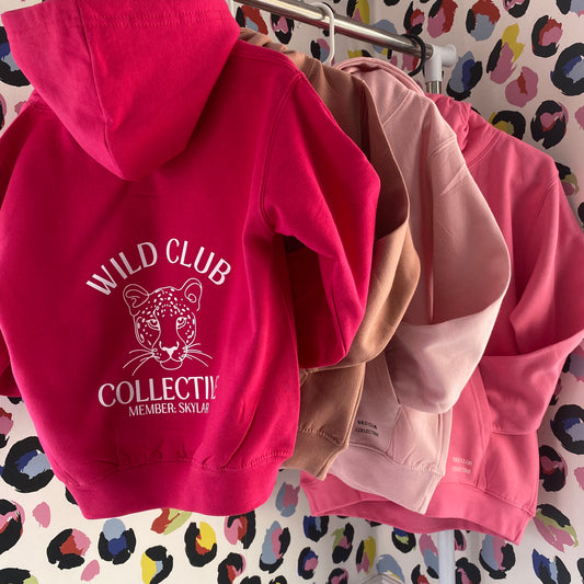 Wild Club Member Zip Hoodie