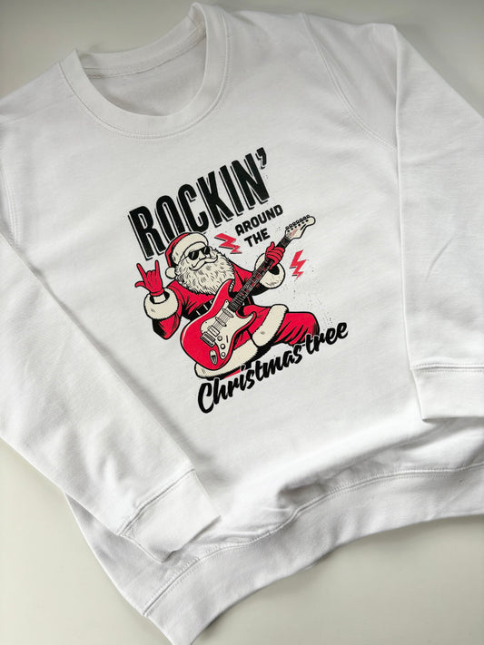 Rocking Tree Christmas Sweatshirt
